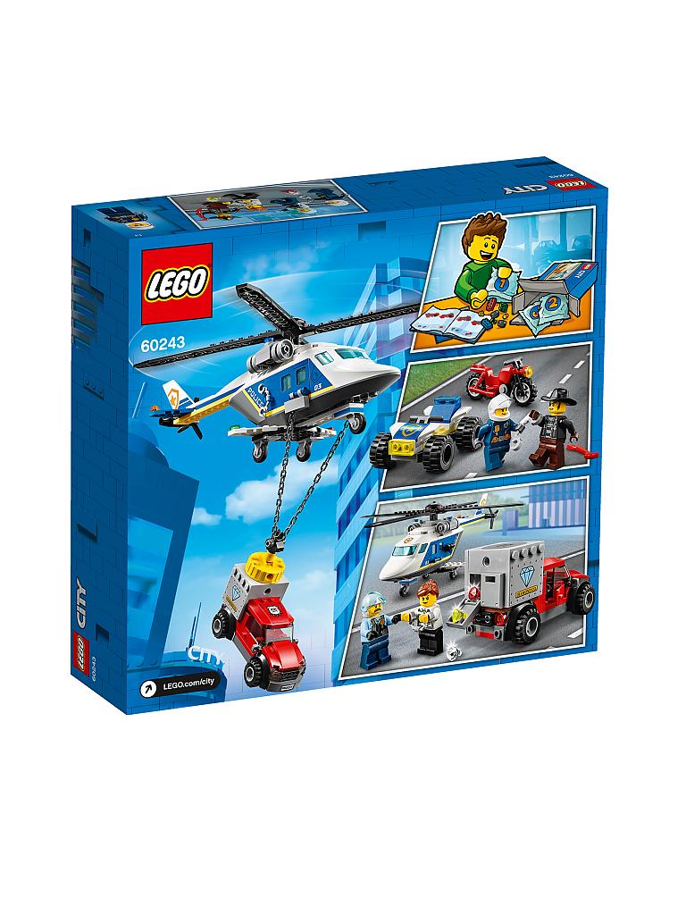 LEGO | City - Verfolgungsjagd mit dem Polizeihubschrauber 60243 | bunt