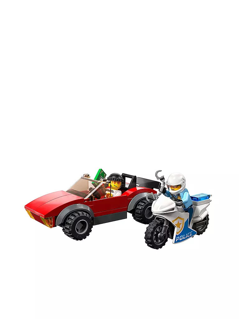 LEGO | City - Verfolgungsjagd mit dem Polizeimotorrad 60392 | keine Farbe