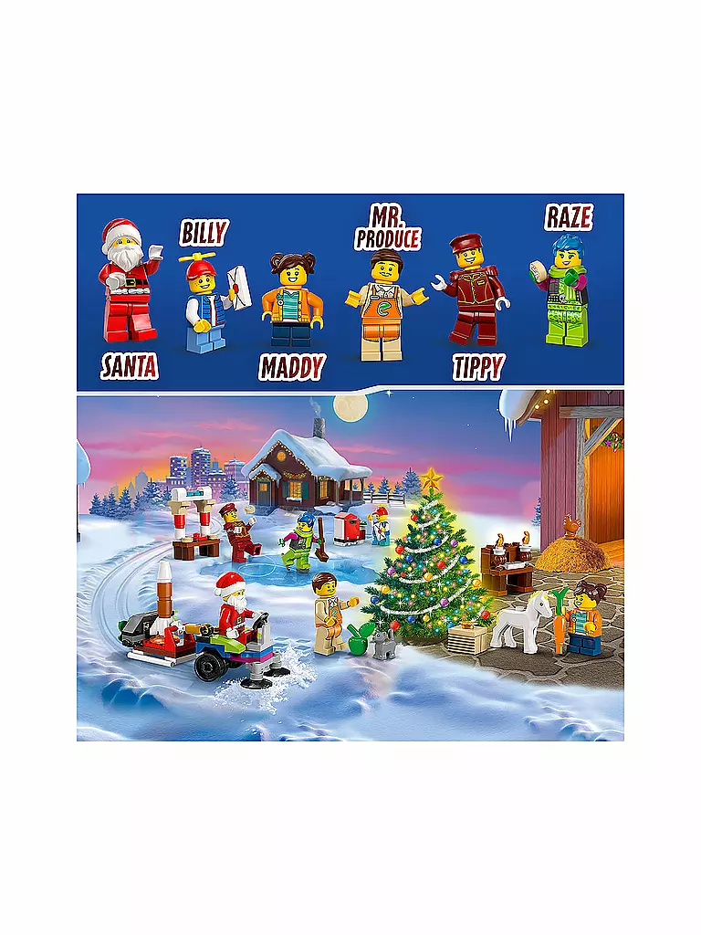 LEGO | City Adventskalender 60352 | keine Farbe