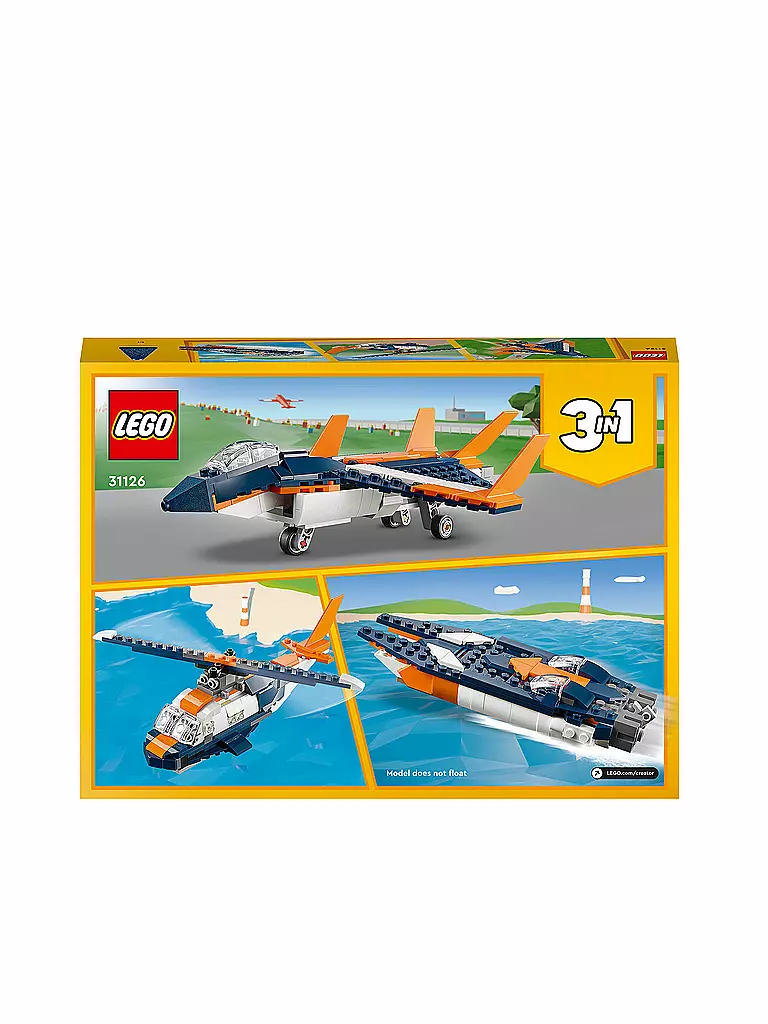 LEGO | Creator - Überschalljet 31126 | keine Farbe