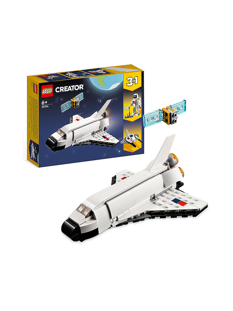 LEGO | Creator - 3in1 31134 Spaceshuttle und Raumschiff-Spielzeug-Set | keine Farbe