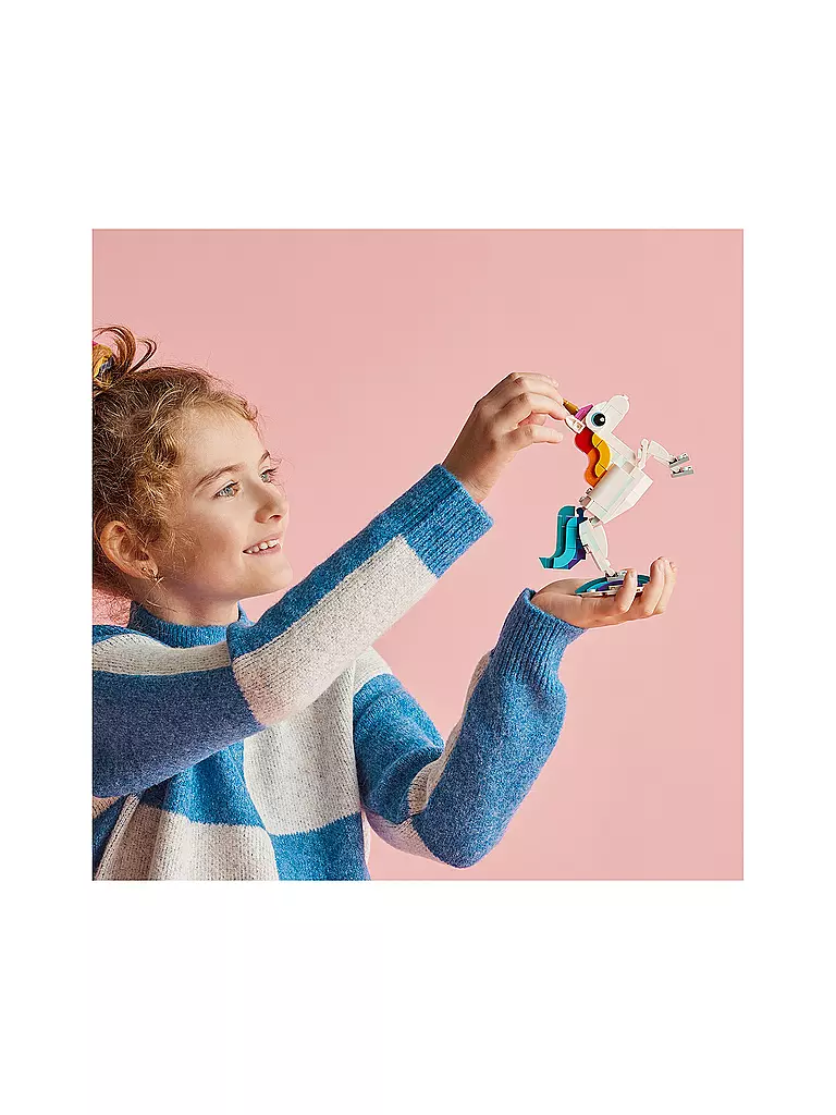 LEGO | Creator - 3in1 31140 Magisches Einhorn Spielzeug 31140 | keine Farbe