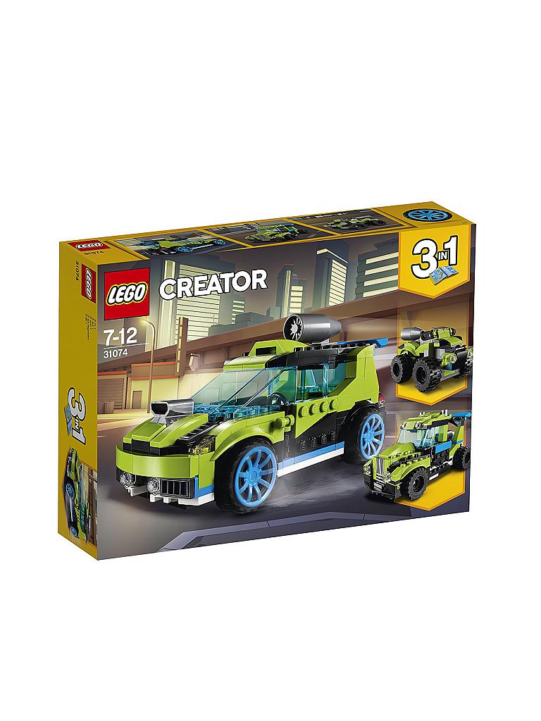 LEGO | Creator - Raketen Rallyeflitzer 31074 | transparent