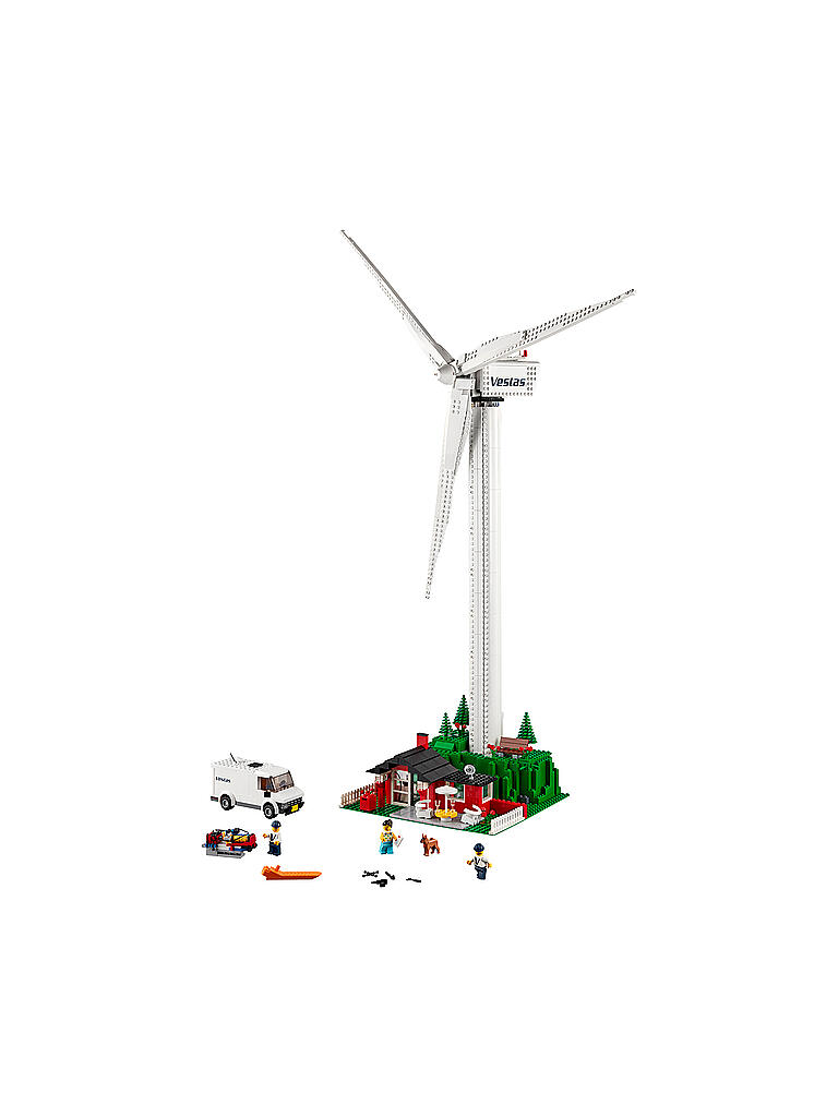 LEGO | Creator - Vestas Windkraftanlage 10268 | transparent