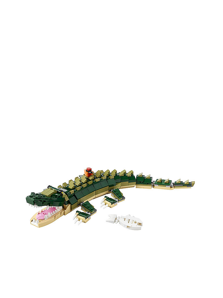 LEGO | Creator 3-in-1-Set – Krokodil 31121 | keine Farbe