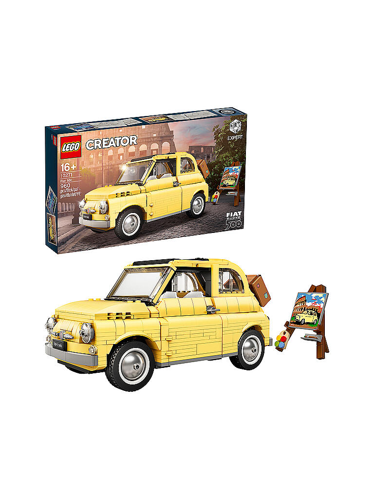 LEGO | Creator Expert Fiat 500 10271 | transparent