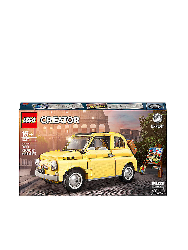 LEGO | Creator Expert Fiat 500 10271 | transparent