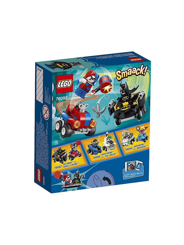 LEGO | DC Super Heroes Mighty Micros - Batman vs. Harley Quinn 76092 | 