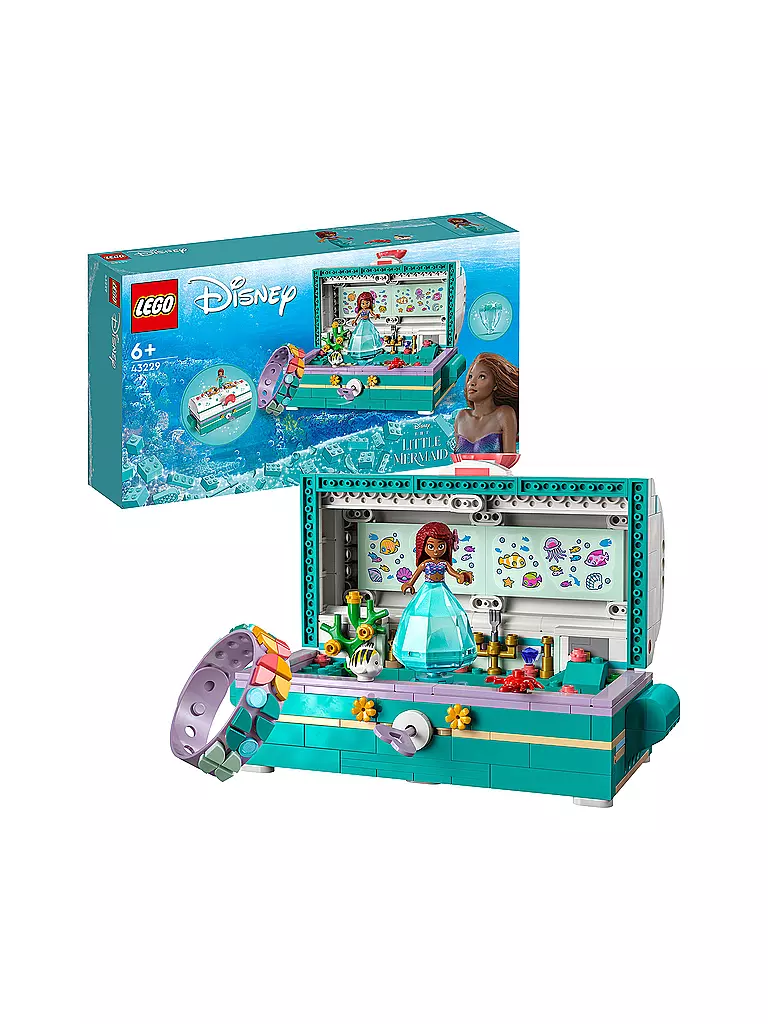 LEGO | Disney - Arielles Schatztruhe 43229 | keine Farbe