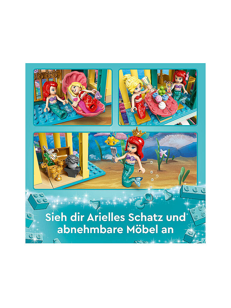 LEGO | Disney - Arielles Unterwasserschloss 43207 | keine Farbe