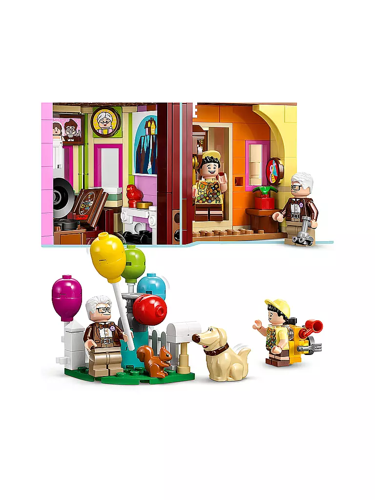 LEGO | Disney - Carls Haus aus Oben 43217 | keine Farbe