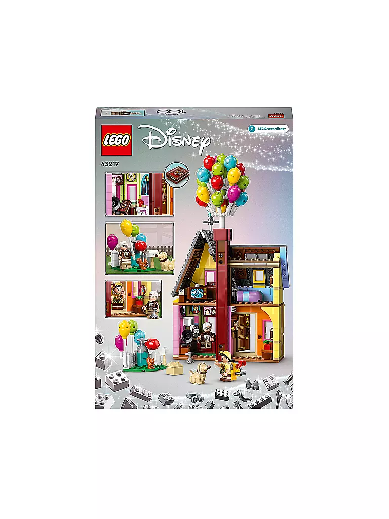 LEGO | Disney - Carls Haus aus Oben 43217 | keine Farbe