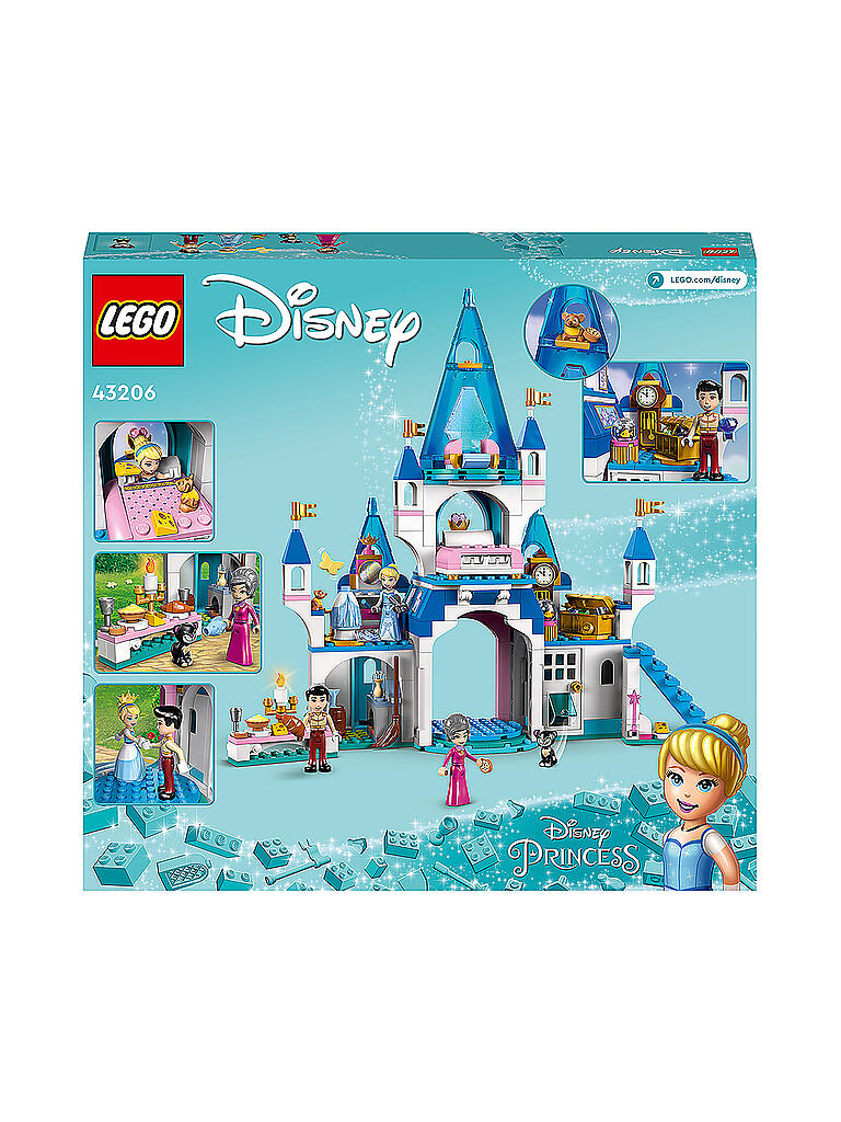 LEGO | Disney - Cinderellas Schloss 43206 | keine Farbe