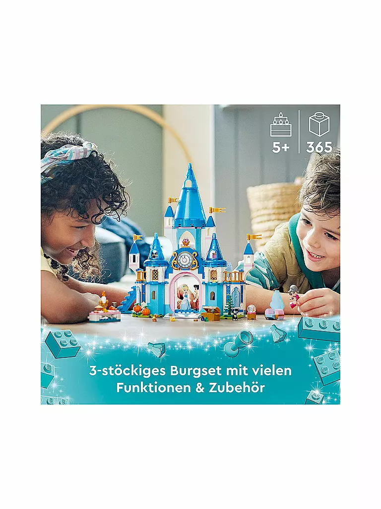 LEGO | Disney - Cinderellas Schloss 43206 | keine Farbe