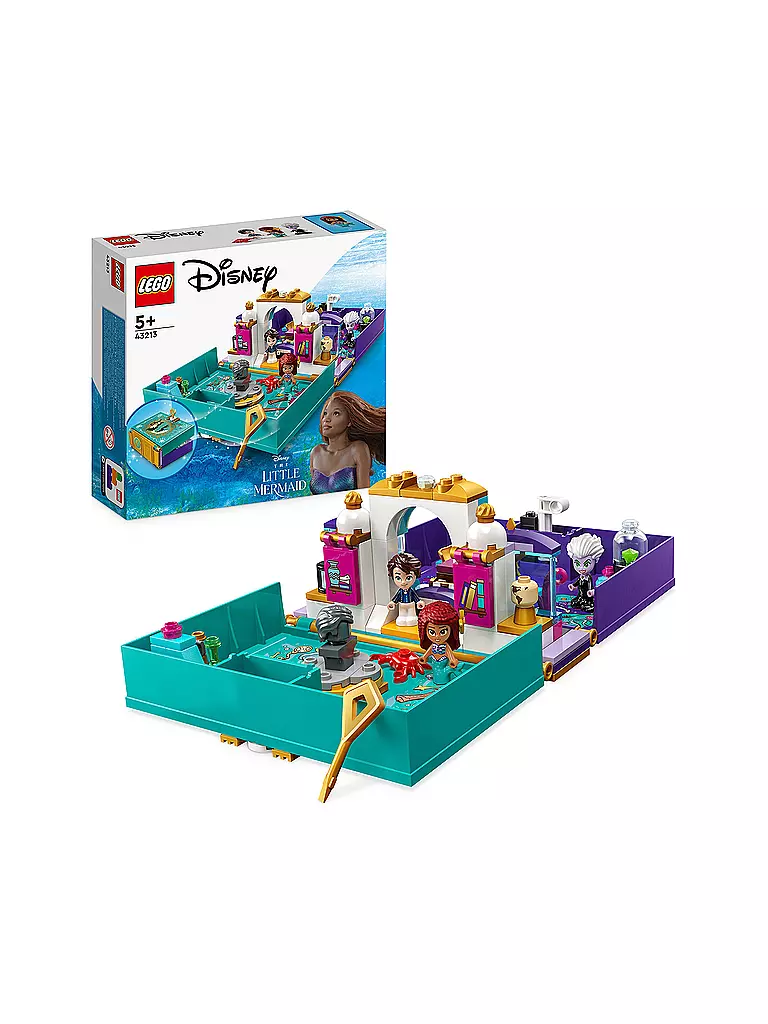 LEGO | Disney - Die kleine Meerjungfrau – Märchenbuch 43213 | keine Farbe