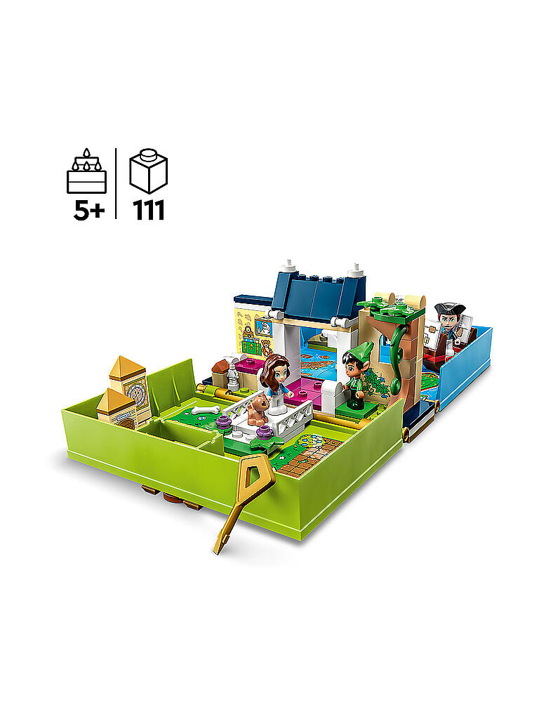 LEGO | Disney - Peter Pan & Wendy – Märchenbuch-Abenteuer | keine Farbe