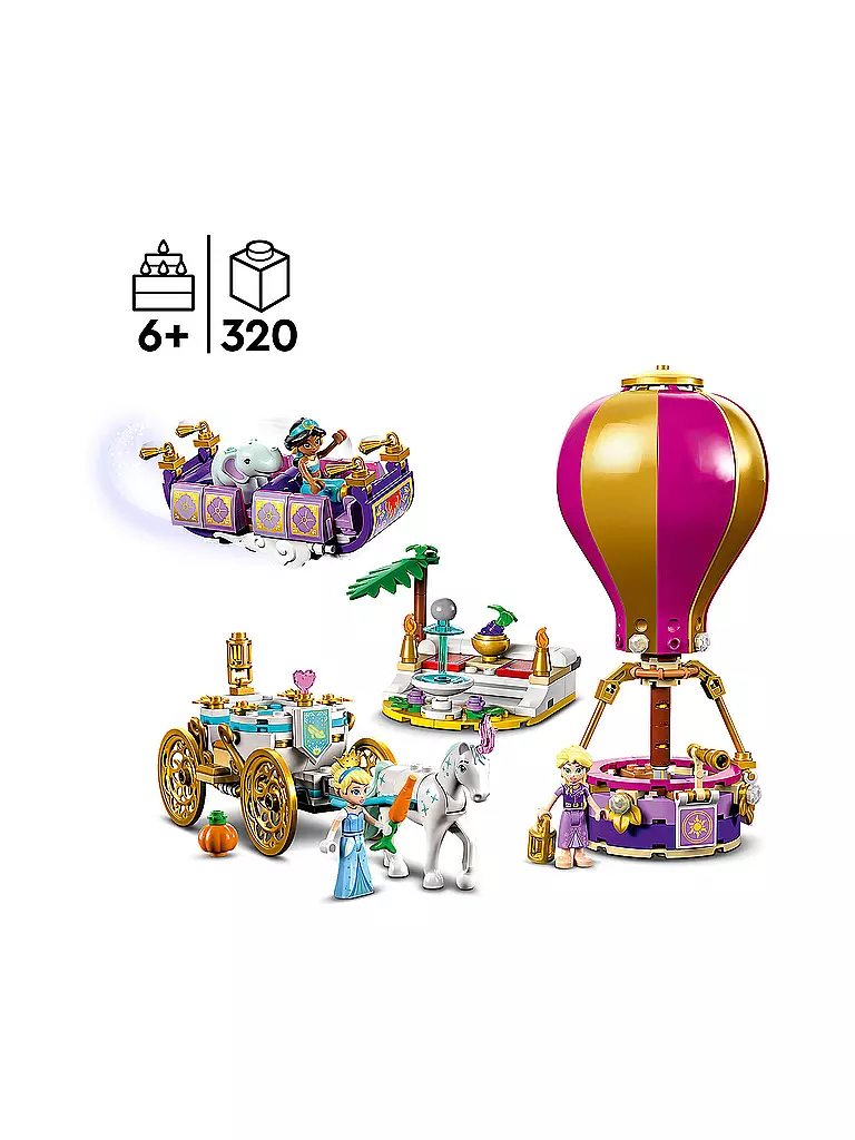 LEGO | Disney - Prinzessinnen auf magischer Reise 43216 | keine Farbe