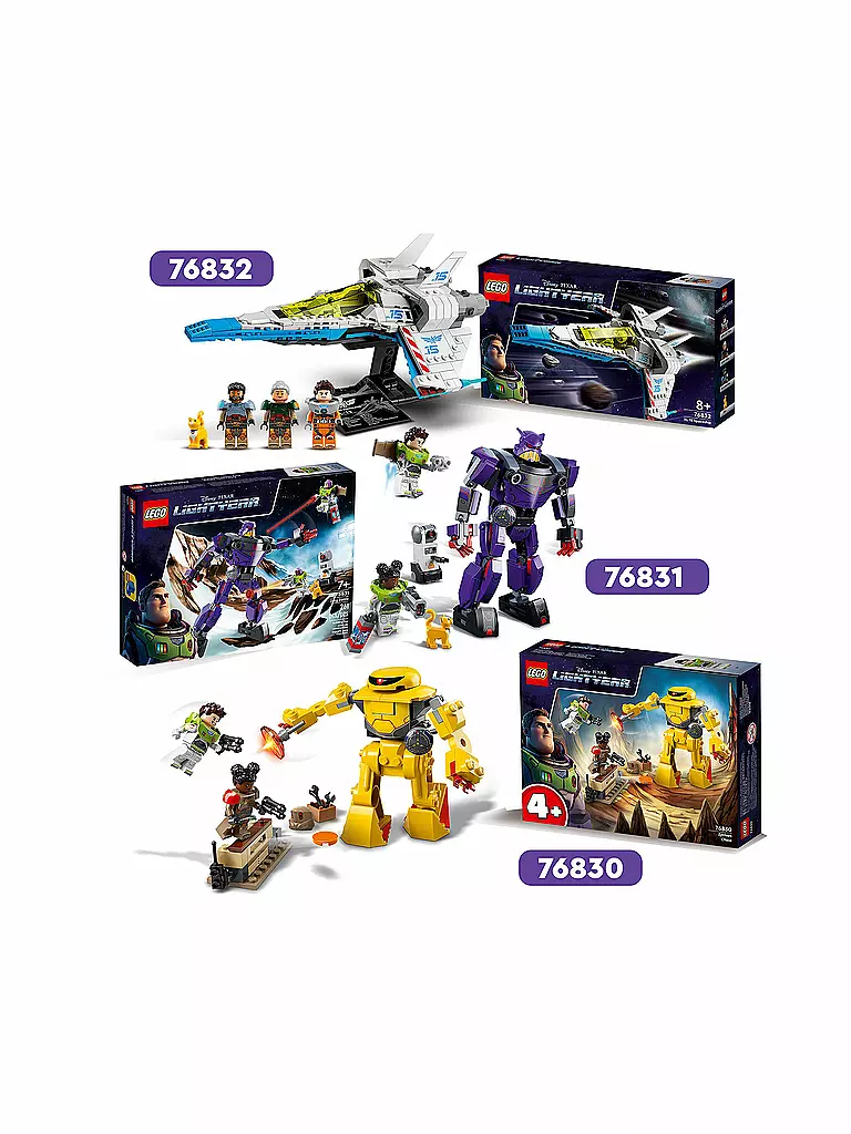 LEGO | Disney and Pixar‘s Lightyear - XL-15-Sternjäger 76832 | keine Farbe