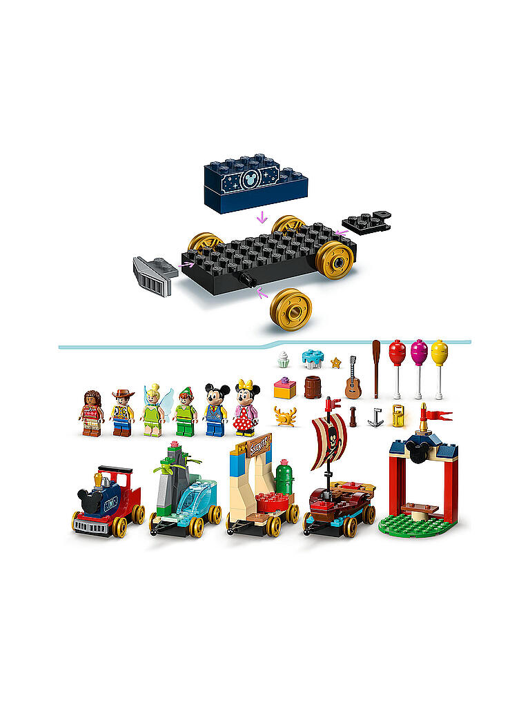 LEGO | Disney Geburtstagszug 43212 | keine Farbe