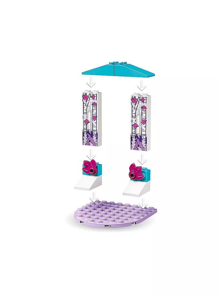 LEGO | Disney Princess - Die Eiskönigin Frozen -  Elsa und Nokks Eisstall | keine Farbe