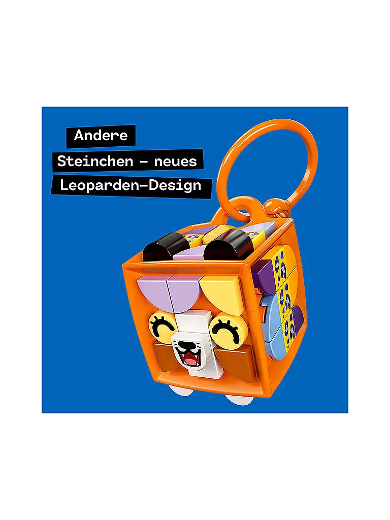 LEGO | DOTS -  Taschenanhänger Leopard 41929 | keine Farbe