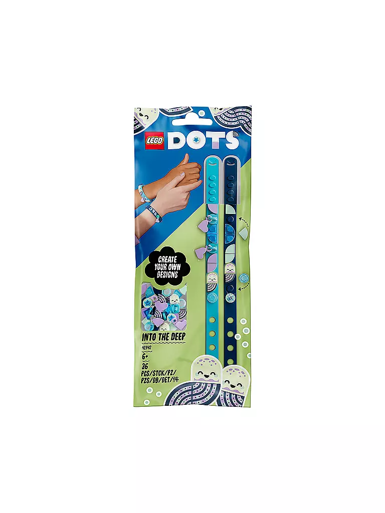 LEGO | Dots - Ozean Armband mit Anhängern 41942 | keine Farbe