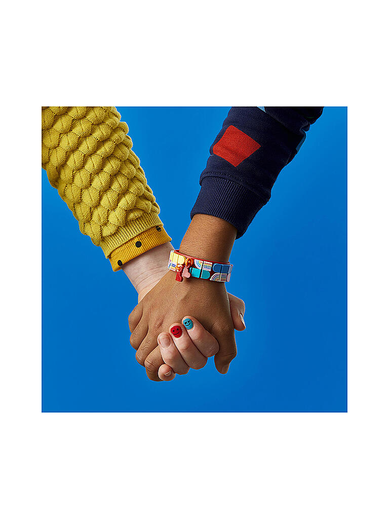 LEGO | Dots - Regenbogen Armband mit Anhängern 41953 | keine Farbe