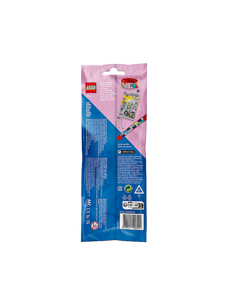 LEGO | Dots - Regenbogen Armband mit Anhängern 41953 | keine Farbe