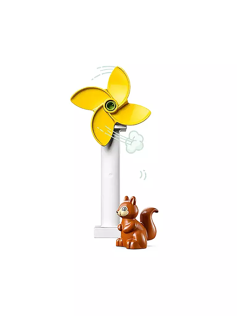 LEGO | Duplo -  Windrad und Elektroauto | keine Farbe