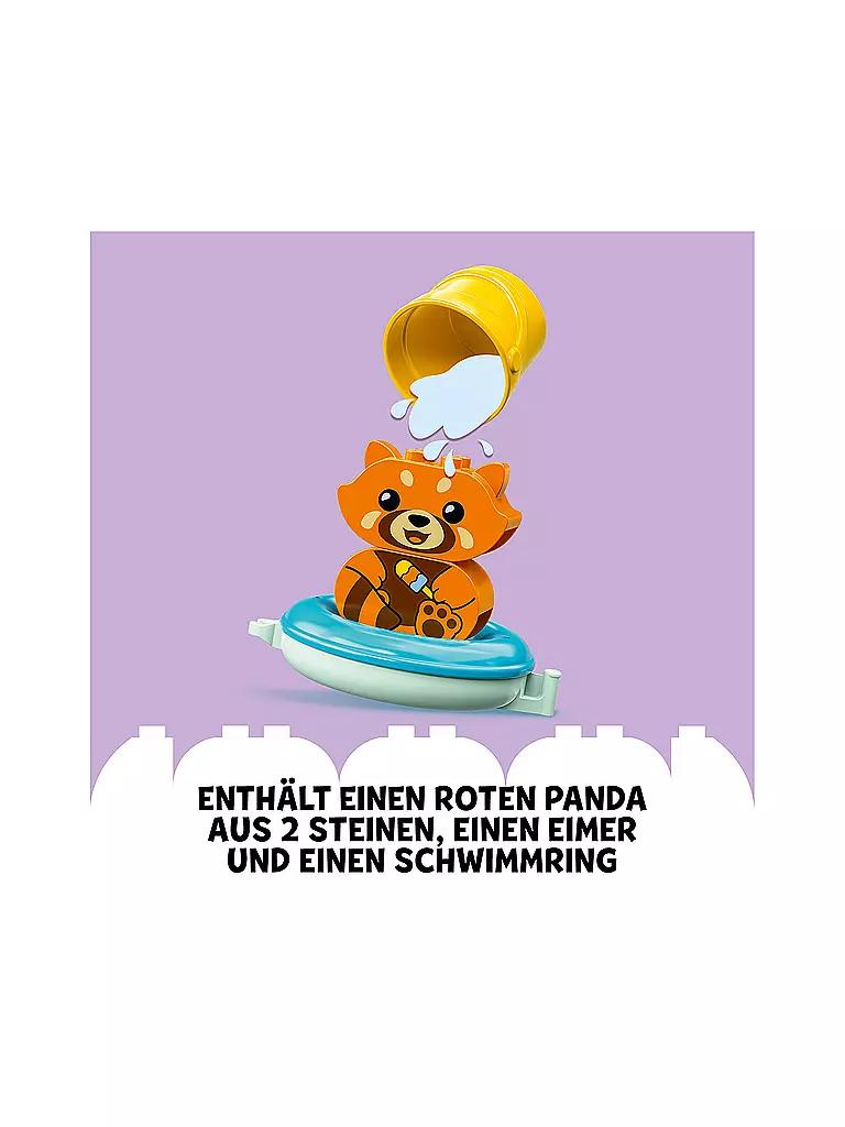 LEGO | Duplo - Badewannenspaß: Schwimmender Panda 10964 | keine Farbe