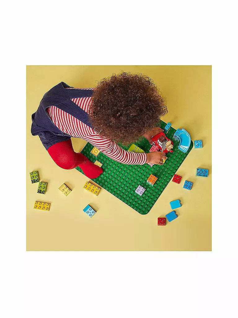 LEGO | Duplo - Bauplatte in Grün 10980 | keine Farbe