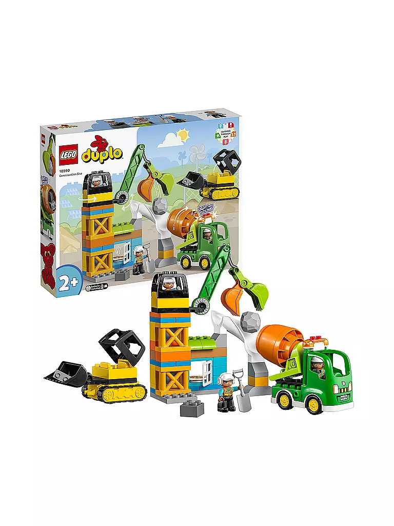 LEGO | Duplo - Baustelle mit Baufahrzeugen 10990 | keine Farbe
