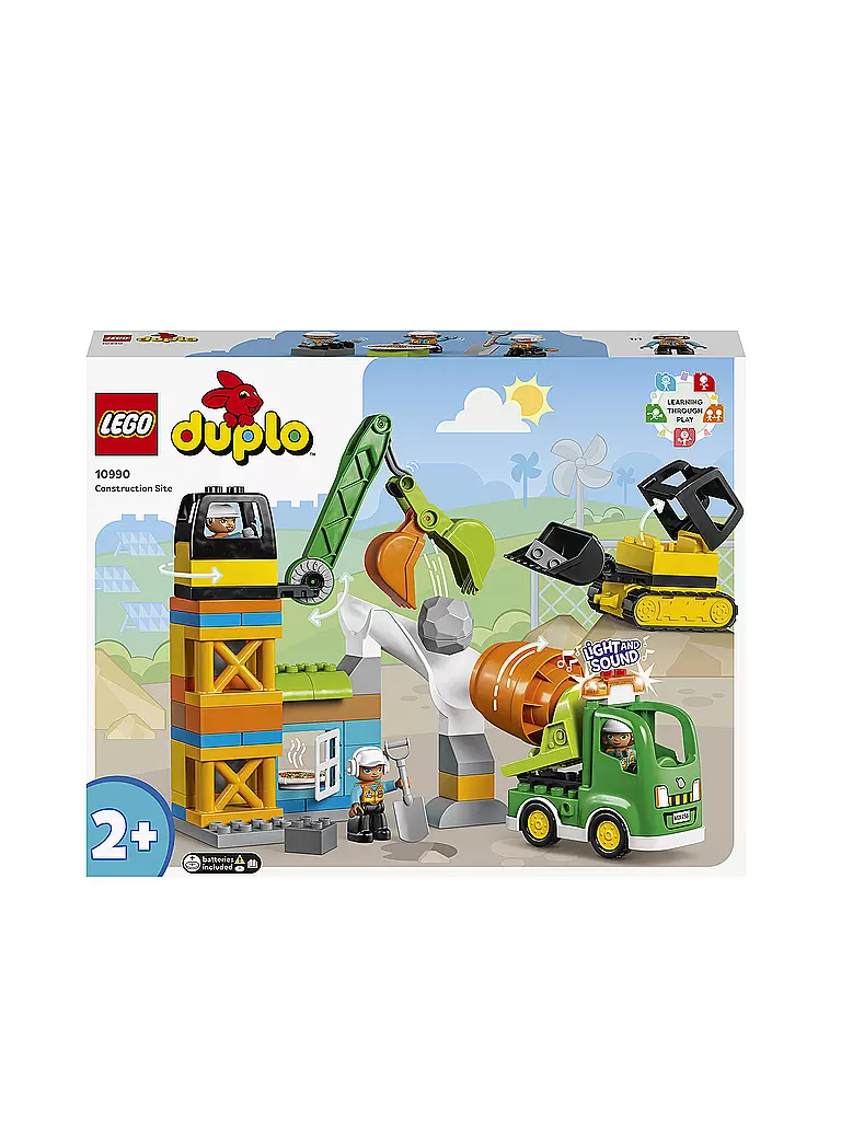 LEGO | Duplo - Baustelle mit Baufahrzeugen 10990 | keine Farbe