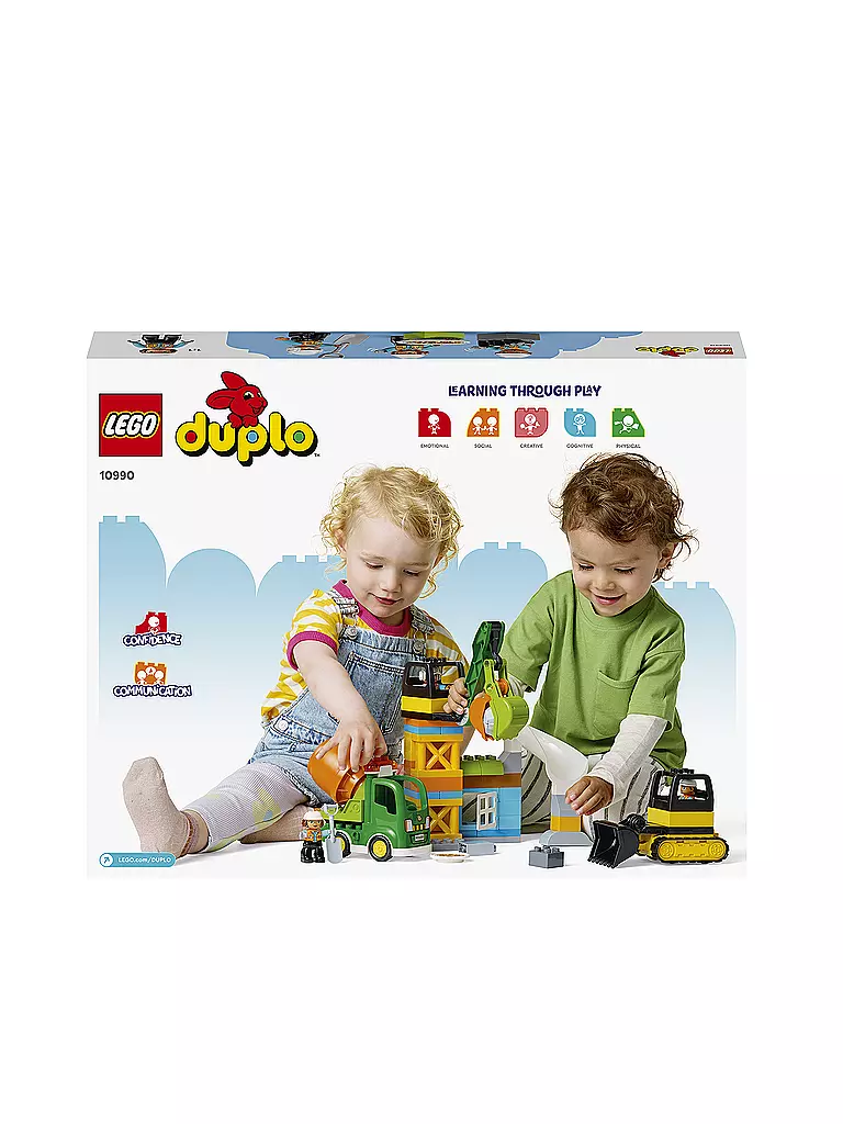 LEGO | Duplo - Baustelle mit Baufahrzeugen 10990 | keine Farbe