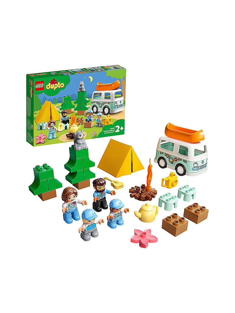 LEGO | Duplo - Familienabenteuer mit Campingbus 10946 | keine Farbe