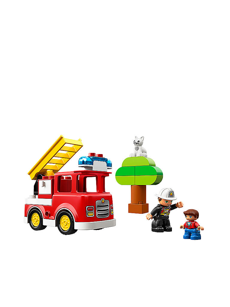 LEGO | Duplo - Feuerwehrauto 10901 | transparent