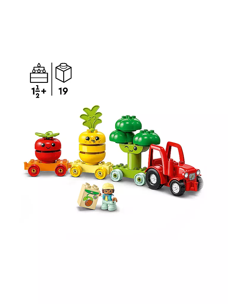 LEGO | Duplo - Obst- und Gemüse-Traktor 10982 | keine Farbe