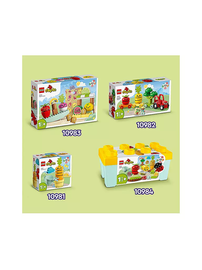 LEGO | Duplo - Obst- und Gemüse-Traktor 10982 | keine Farbe
