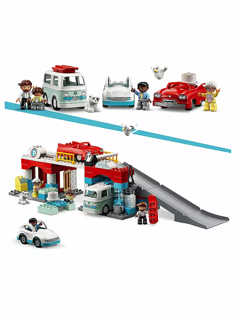 LEGO | Duplo - Parkhaus mit Waschanlage 10948 | keine Farbe