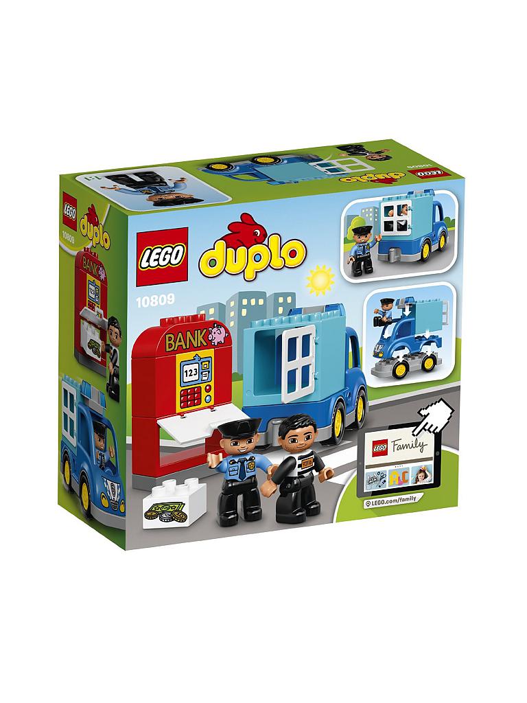 LEGO | Duplo - Polizeistreife 10809 | transparent