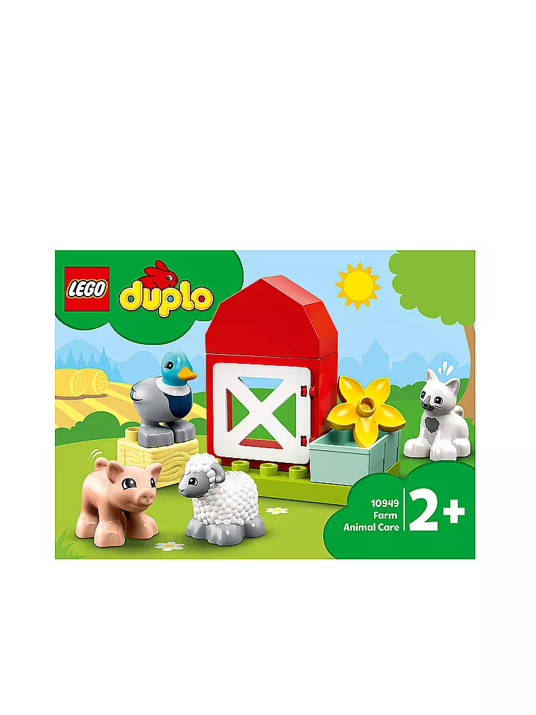 LEGO Duplo - 10949 Bauernhof dem keine Farbe auf Tierpflege