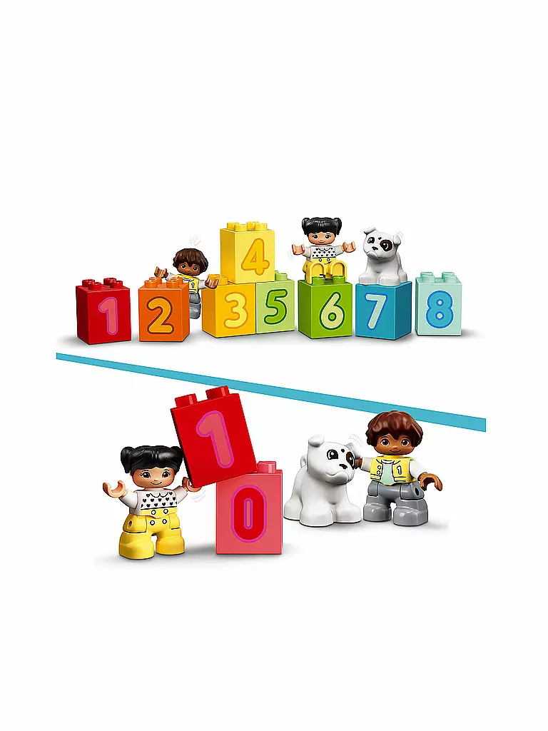 LEGO | Duplo - Zahlenzug - Zählen lernen 10954 | keine Farbe