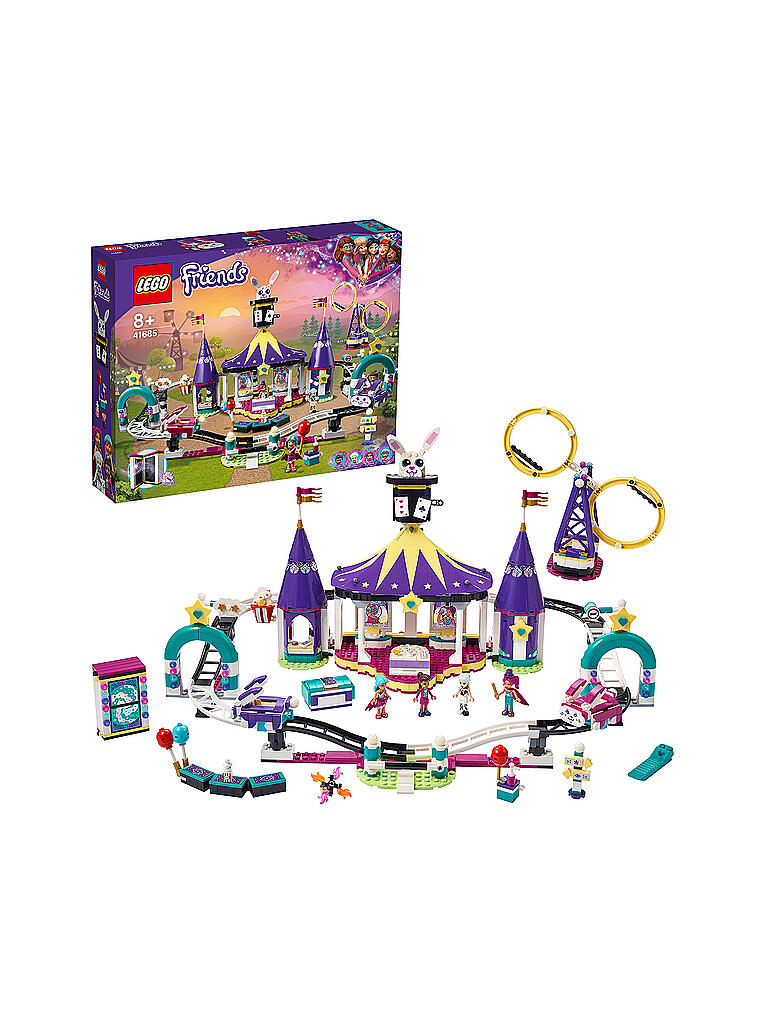 LEGO | Friends -  Magische Jahrmarktachterbahn 41685 | keine Farbe