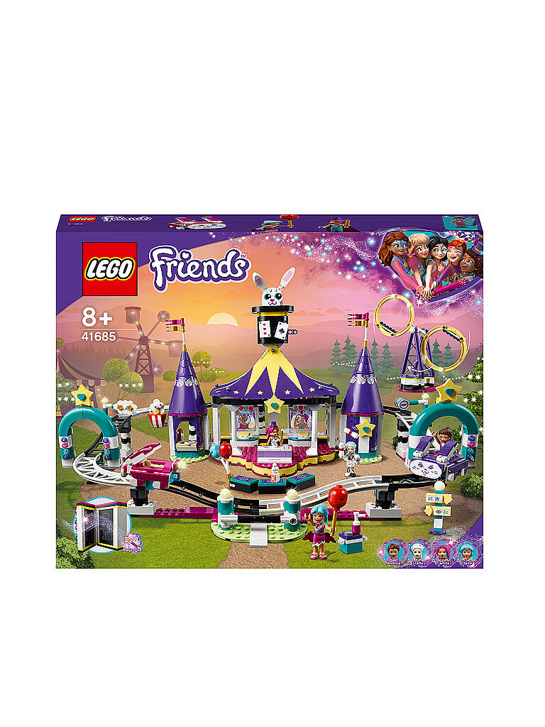 LEGO | Friends -  Magische Jahrmarktachterbahn 41685 | keine Farbe