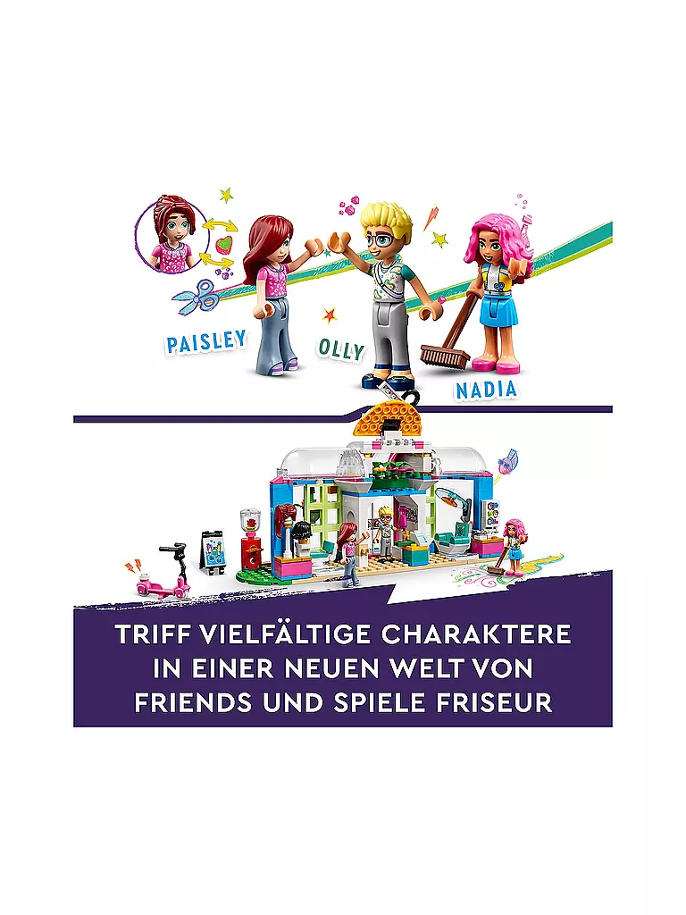 LEGO | Friends - Friseursalon 41743 | keine Farbe