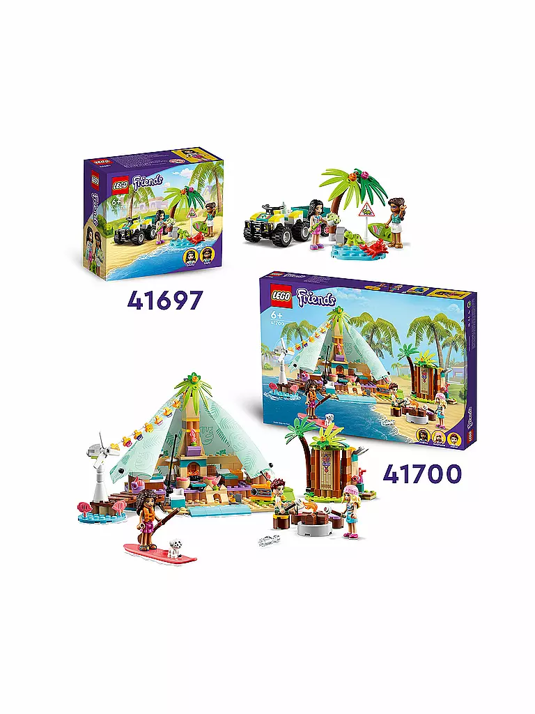 LEGO | Friends - Glamping am Strand 41700 | keine Farbe