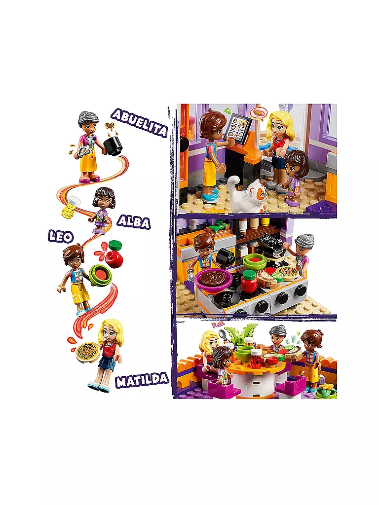 LEGO | Friends - Heartlake City Gemeinschaftsküche 41747 | keine Farbe