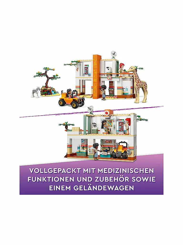 LEGO | Friends - Mias Tierrettungsmission 41717 | keine Farbe