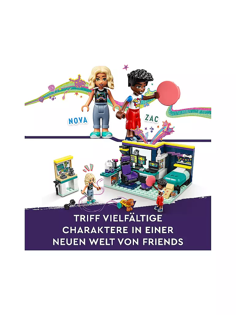 LEGO | Friends - Novas Zimmer 41755 | keine Farbe