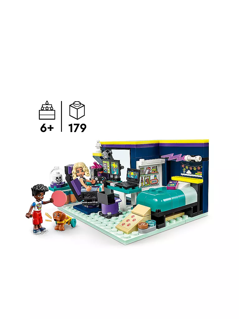 LEGO | Friends - Novas Zimmer 41755 | keine Farbe